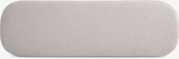 Headboard GREJS 150x48 beige fabric