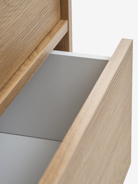 Cassettiera 4 cassetti TRANUM color rovere caldo