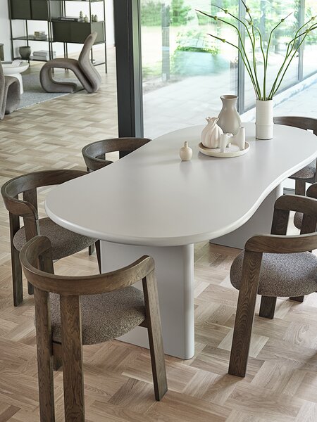 Mesa de comedor VORDINGBORG 98x198 beis