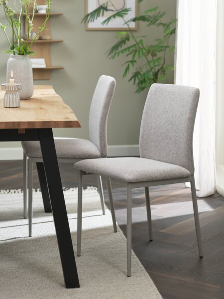Esszimmerstuhl BRANDE beige Stoff