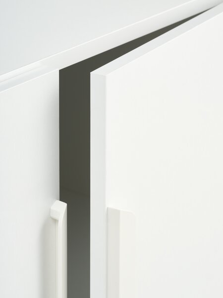 Top cabinet JENSLEV 144x40 3 doors white