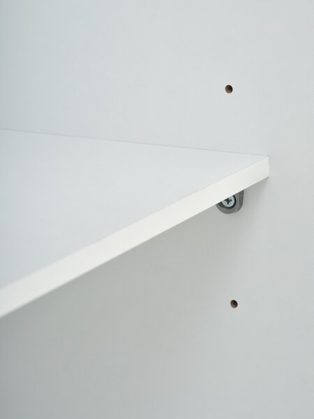 Armadio KORUP 78x176 cm 2 ante bianco