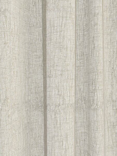 Rideau UNNEN 1x140x300 aspect lin sable