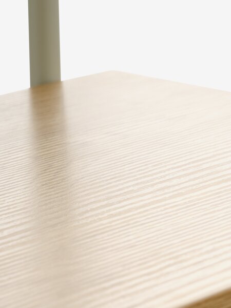 Scaffale VANDBORG 5 ripiani color rovere/beige