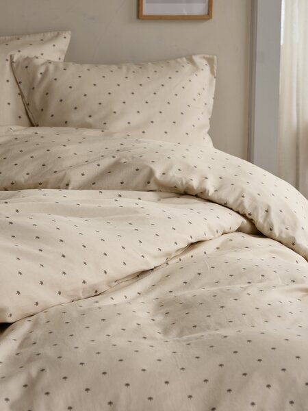 Set satenske posteljine STELLA 140x200 natur