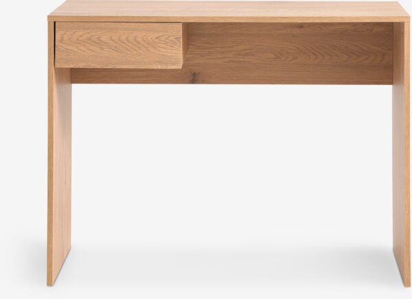 Escritorio KNABSTRUP 40x107 1 cajón color roble cálido