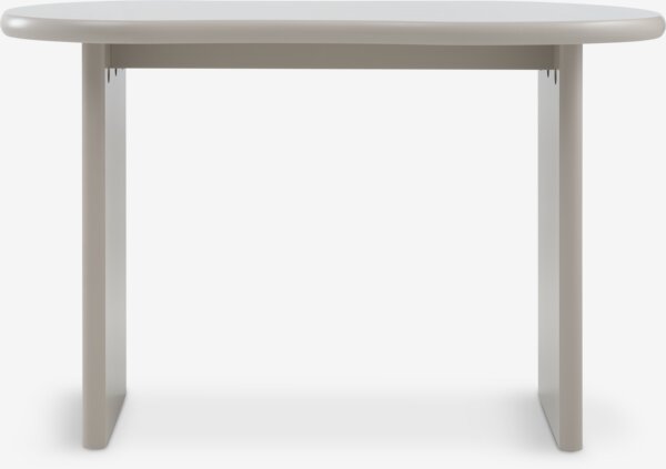 Desk VORDINGBORG 60x120 2 shelves beige