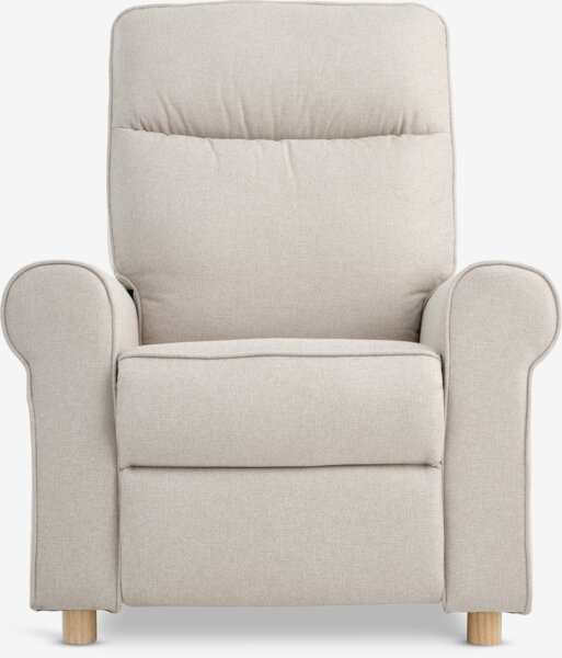 Recliner FERRITSLEV beige stoff