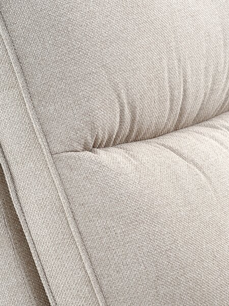 Recliner FERRITSLEV beige stoff