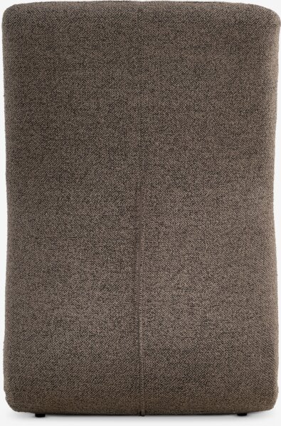 Lounge chair GULDBJERG dark sand fabric