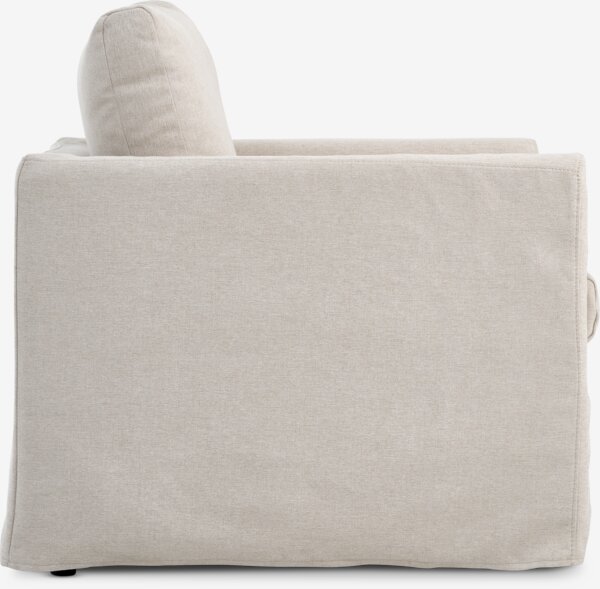 Poltrona LYNGAA fodera staccabile tessuto beige