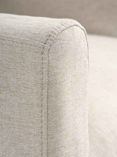 Poltrona LYNGAA fodera staccabile tessuto beige