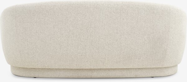 Divano ANDRUP 3 posti ovale tessuto beige