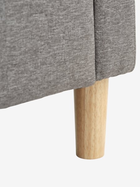 Sofa FALSLEV 3 seater grey fabric