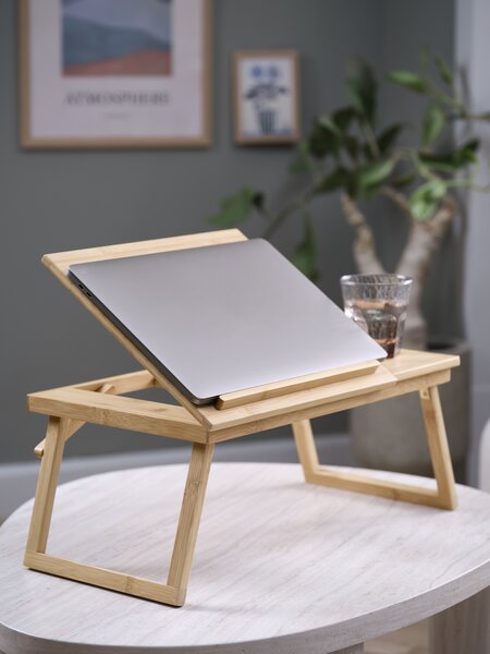 Laptophouder LOHALS bamboe