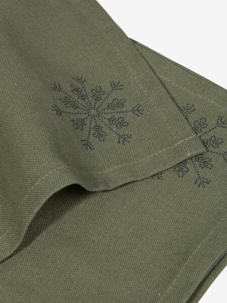 Cloth napkin STJERNESTEN 40x40 green 2pcs/pk
