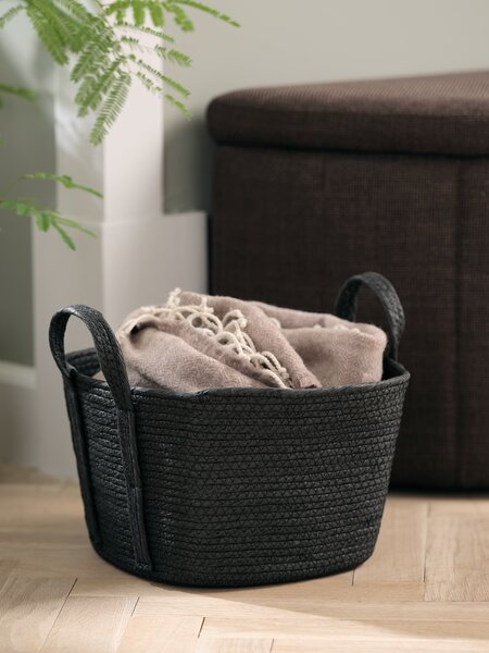 Košara HJALTI Š30xD30xV28cm crna