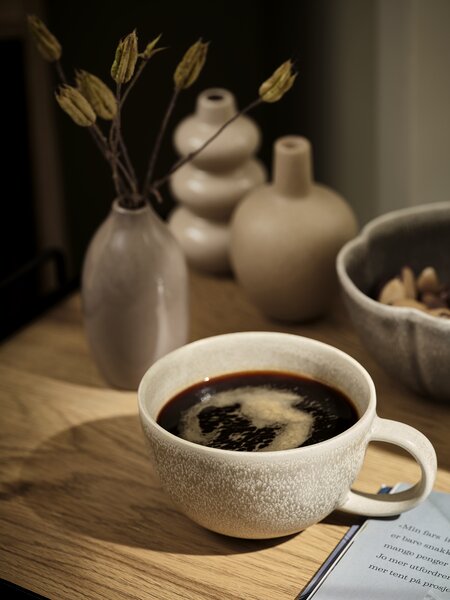 Kaffeetasse DANFRED Ø11xH7cm 35cl beige