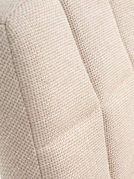 Dining chair HAMMEL beige fabric/chrome