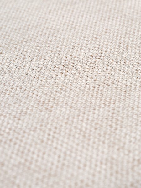 Spisestol LYKSBORG natur eik/offwhite stoff