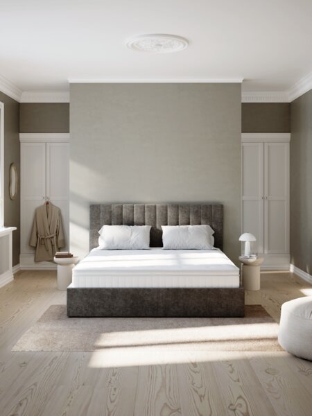 Spring mattress 135x190cm SJONA Firm Double