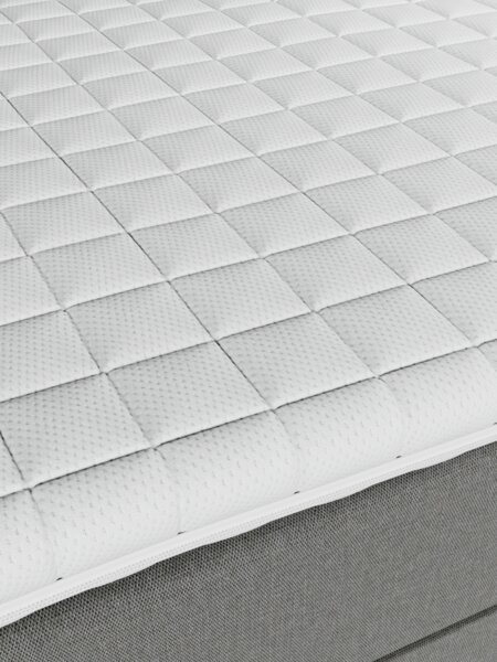 Elevationsseng 80x200cm JOSELVA + MURU grå-23 Medium