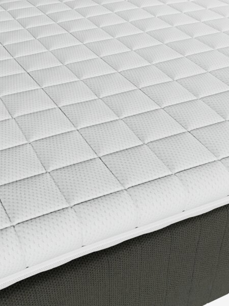 Boxmadras 90x200cm SUMELVI + KOLA sort-06 Meget fast
