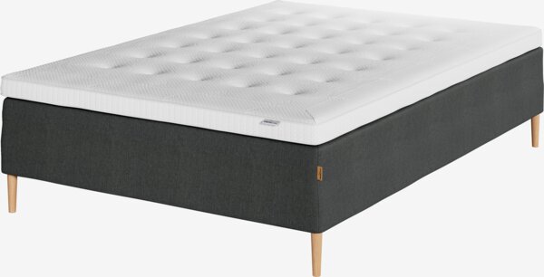 Runkopatja 140x200cm KVENNA harmaa-40 + BRYA keskikova