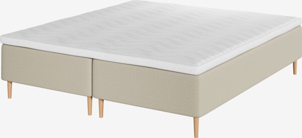 Boxmadras 160x200cm HORSLA + TOSEN sand-91 Fast