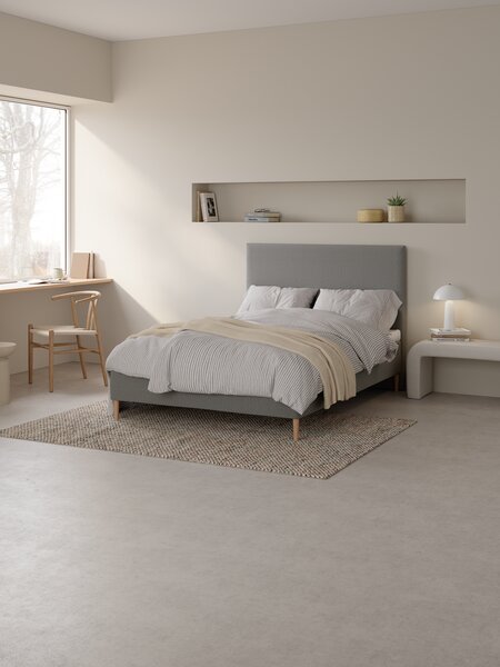 Runkopatja 140x200cm DINGLA harmaa-23 + EKSO keskikova