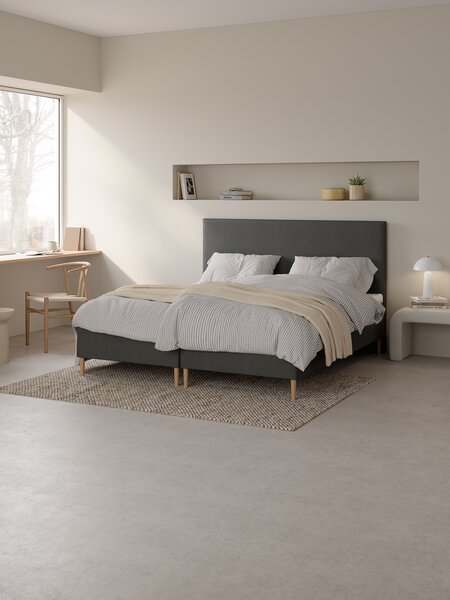 Sängynpääty 160x115 ETNA H10 harmaa-40 DREAMZONE