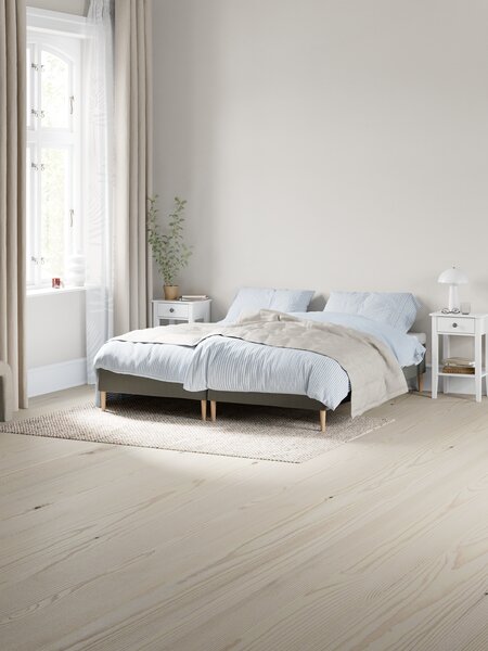 Boxmadras 160x200cm SUMELVI + MURU sort-06 Meget fast