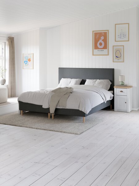 Sängynpääty 160x115 ETNA H10 harmaa-40 DREAMZONE