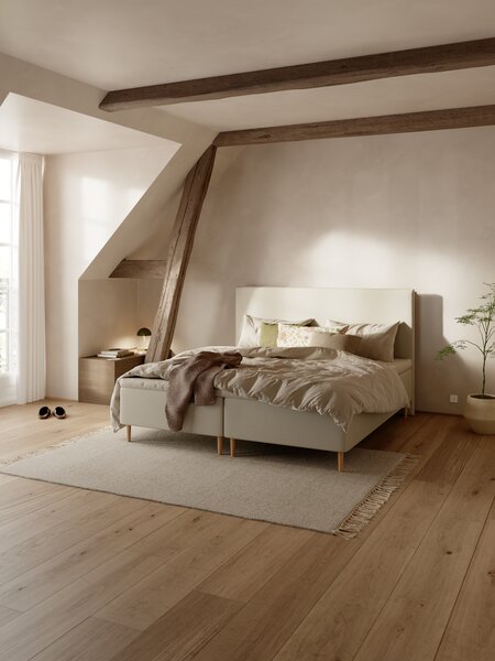 Boxmadras 160x200cm HORSLA + TOSEN sand-91 Fast