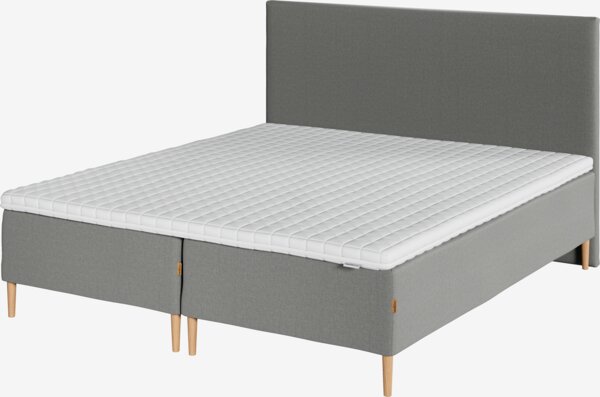 Runkopatja 160x200cm MJELLA harmaa-23 + MURU kova