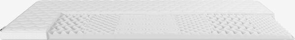 Surmatelas 90x200cm KVISTEN blanc DREAMZONE