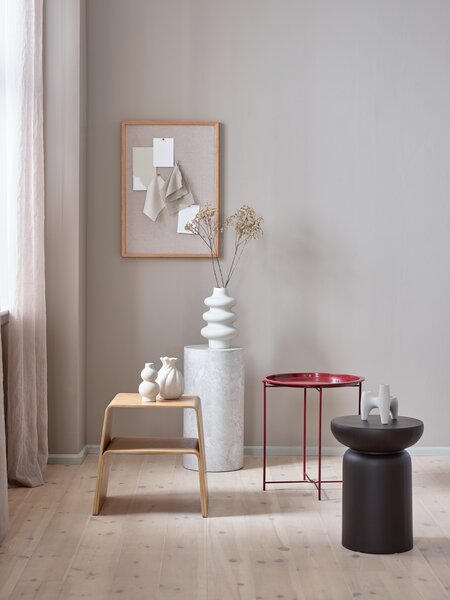 Bacheca MOSEBY 50x70 cm con 5 spilli beige/rovere