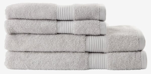 Asciugamano KARLSTAD 50x100 cm grigio chiaro