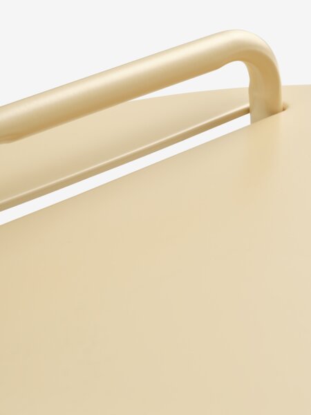 End table STAE D40 light yellow