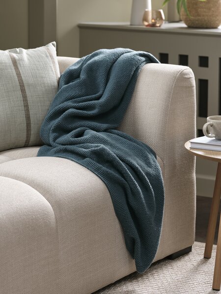 Manta HUMLE 130x170 petróleo