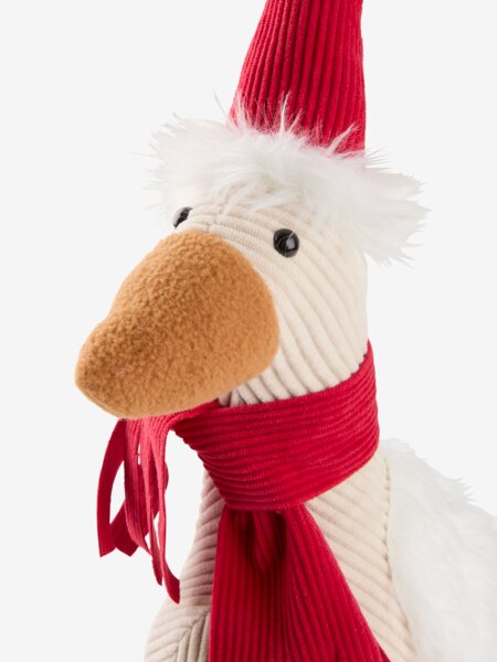 XMAS Duck VILI H48cm off-white