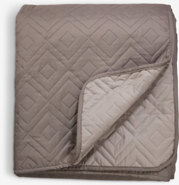 Tagesdecke ROSENTRE 160x220 sand dunkel