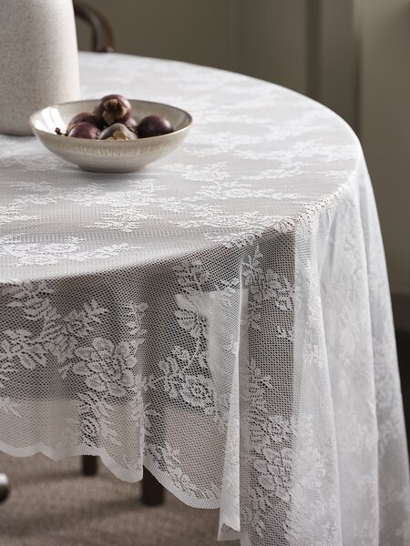Tablecloth CIKORIA 140x240 white