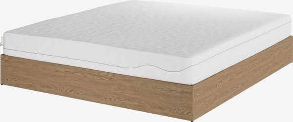 Кушетка FOLDAGER 160x200 с повдигащ механизъм, цв. нат. дъб