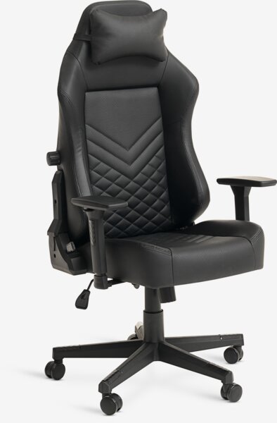 Gaming-Stuhl ABILDAA Kunstleder schwarz