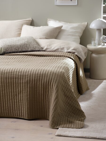 Sprei KRISTTORN 220x240 donkerzand