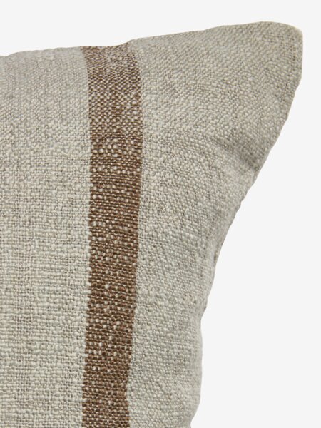 Cushion STENROS 45x45 grey/dark brown