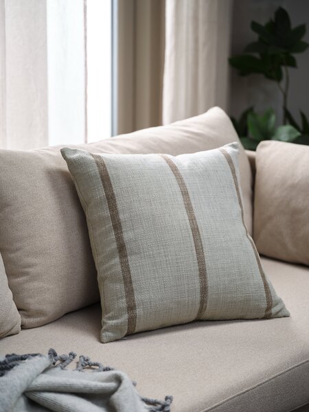 Cushion STENROS 45x45 grey/dark brown