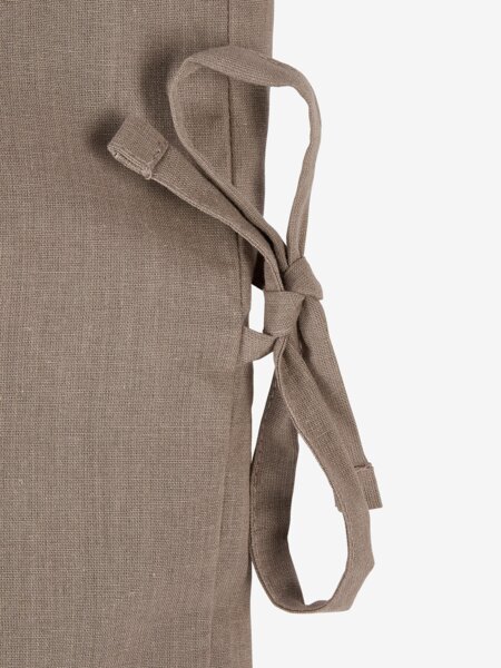 Bettwäsche SELMA Washed Cotton 160x210 sand dunkel