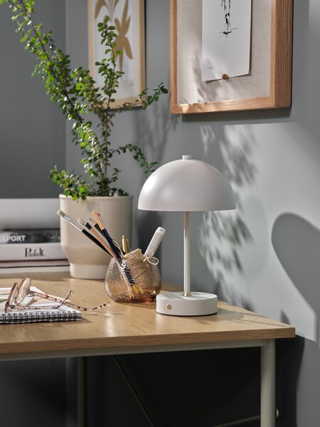 Lampă baterii KENT Ø16x25cm touch și temporizator